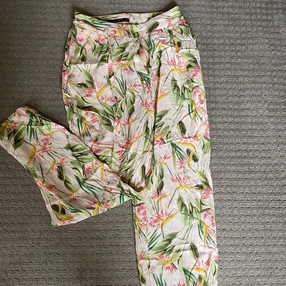 Zara wide leg pants.